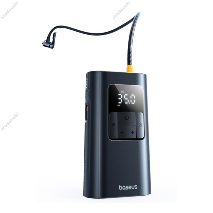 Автомобільний компресор насос Baseus PrimeTrip VA1 Wired and Wireless 2-in-1 Tire Inflator Black C11169001121-00