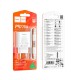 Мережевий зарядний пристрій HOCO C143A Benefit single port charger Type-C cable 20W White