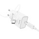 Мережевий зарядний пристрій HOCO C143A Benefit single port charger Type-C cable 20W White