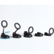 Автомобільний тримач XO C175 Removable vacuum Manual Suction Cup magsafe magnetic holder Black