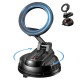 Автомобільний тримач XO C175 Removable vacuum Manual Suction Cup magsafe magnetic holder Black
