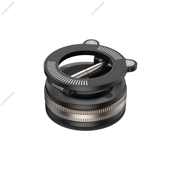 Автомобільний тримач XO C181 Cat Head Manual Suction Cup Swivel Stand Black
