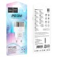 Мережевий зарядний пристрій HOCO C131A Platinum dual-port 30W Transparent-black