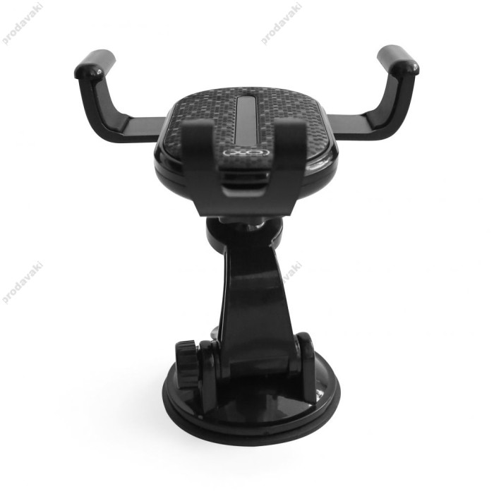 Автомобільний тримач XO C110 Car Small Suction Cup Phone Holder Black