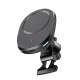 Автомобільний тримач із бездротовою зарядкою Rock W39 Black