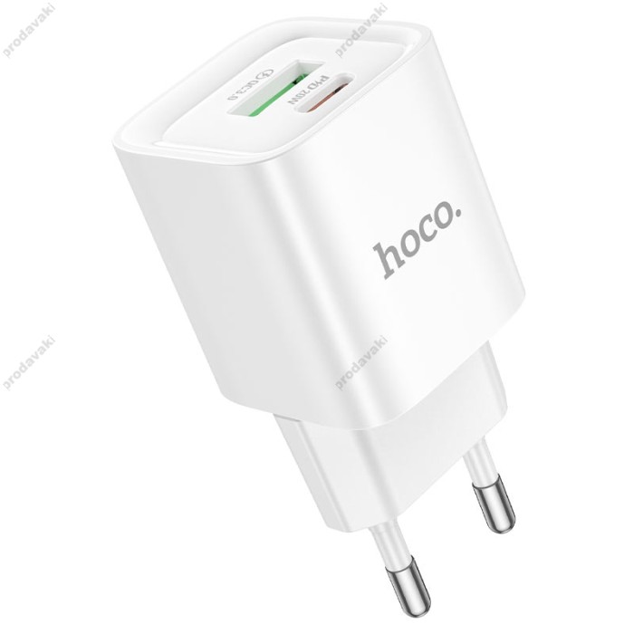Мережевий зарядний пристрій HOCO C147A Charm charger 20W White