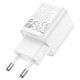 Мережевий зарядний пристрій HOCO C147A Charm charger 20W White