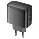 Мережевий зарядний пристрій HOCO CS63A Bright PD charger 65W Black