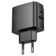 Мережевий зарядний пристрій HOCO CS63A Bright PD charger 65W Black