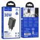 Мережевий зарядний пристрій HOCO N63 Gentle charger 30W Black
