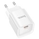 Мережевий зарядний пристрій HOCO C146A Charm single port PD charger 20W White