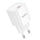 Мережевий зарядний пристрій HOCO C146A Charm single port PD charger 20W White