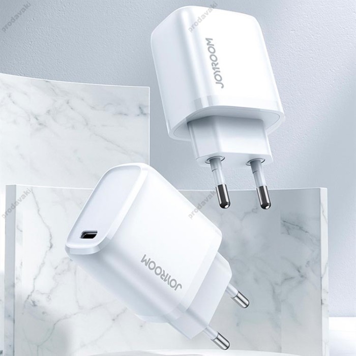 Мережевий зарядний пристрій JOYROOM NRT-DY139E Intelligent fast chargerr 20W White