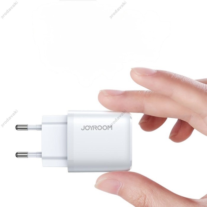 Мережевий зарядний пристрій JOYROOM NRT-DY139E Intelligent fast chargerr 20W White