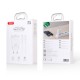 Мережевий зарядний пристрій XO L141 Single USB-C Fast Charger Lightning Cable 20W White