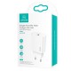 Мережевий зарядний пристрій USAMS T39 US-CC131 Single Port PD Fast Charger 20W White