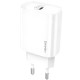 Мережевий зарядний пристрій USAMS T39 US-CC131 Single Port PD Fast Charger 20W White