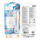 Мережевий зарядний пристрій HOCO C109A Fighter charger Type-C cable 20W White