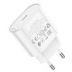 Мережевий зарядний пристрій HOCO C109A Fighter single port charger 20W White
