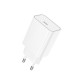 Мережевий зарядний пристрій HOCO C143A Benefit single port charger 20W White