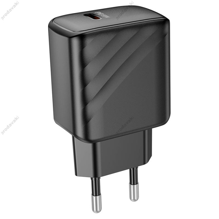 Мережевий зарядний пристрій HOCO CS22A Value single port charger 30W Black
