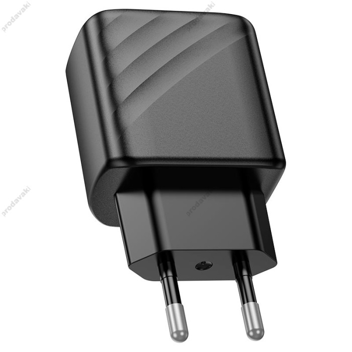 Мережевий зарядний пристрій HOCO CS22A Value single port charger 30W Black