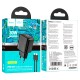 Мережевий зарядний пристрій HOCO CS22A Value single port charger Type-C cable 30W Black