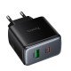 Мережевий зарядний пристрій HOCO C158A Upgrade charger 45W Black