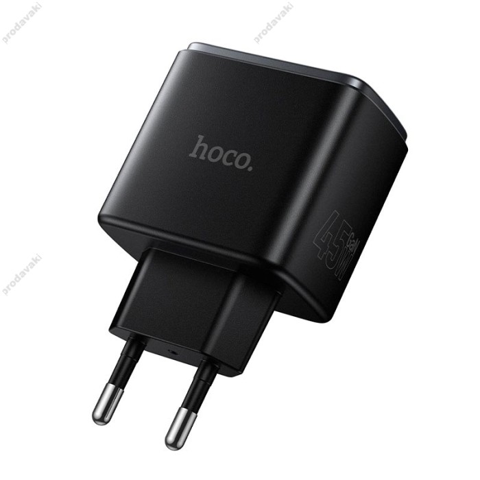 Мережевий зарядний пристрій HOCO C158A Upgrade charger 45W Black