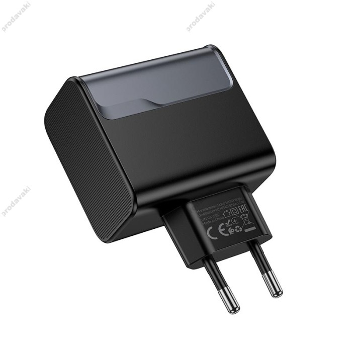 Мережевий зарядний пристрій HOCO CS74A Star Speed charger 45W Black