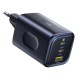 Мережевий зарядний пристрій Baseus PicoGo AE11 Fast Charger 2C+U 100W Black E0121400
