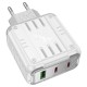 Мережевий зарядний пристрій HOCO C139A Rock charger 65W White