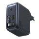 Мережевий зарядний пристрій Baseus EnerCore CJ11 Fast Charger with Retractable Cable 2C+U 100W Black E0120M00