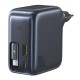 Мережевий зарядний пристрій Baseus EnerCore CJ11 Fast Charger with Retractable Cable 2C+U 100W Black E0120M00