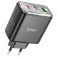 Мережевий зарядний пристрій HOCO CS44A Smart charger 65W Black