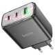 Мережевий зарядний пристрій HOCO CS44A Smart charger 65W Black