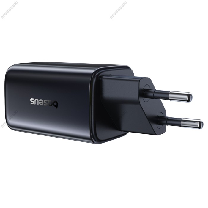 Мережевий зарядний пристрій Baseus PicoGo AE11 Fast Charger 2C+U 67W Black E0121200