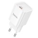 Мережевий зарядний пристрій HOCO C148A Charm single port charger 30W White