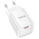 Мережевий зарядний пристрій HOCO C148A Charm single port charger 30W White