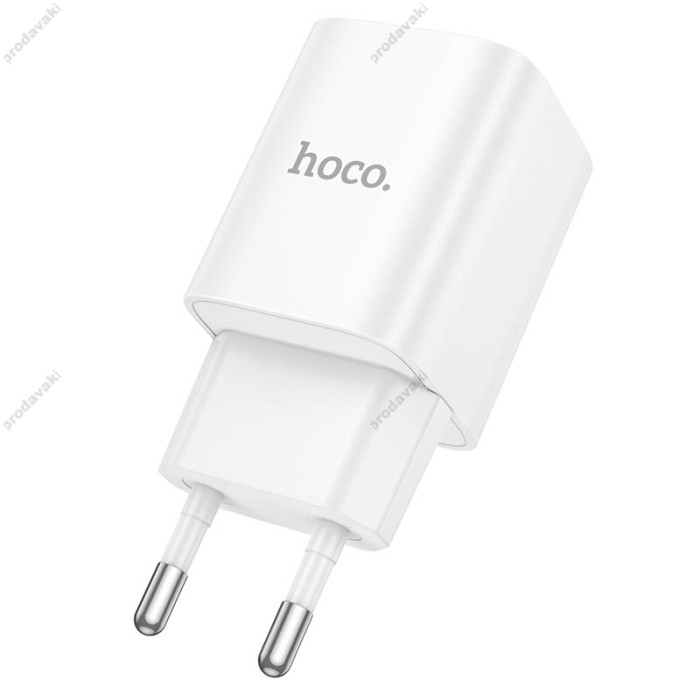 Мережевий зарядний пристрій HOCO C148A Charm single port charger 30W White