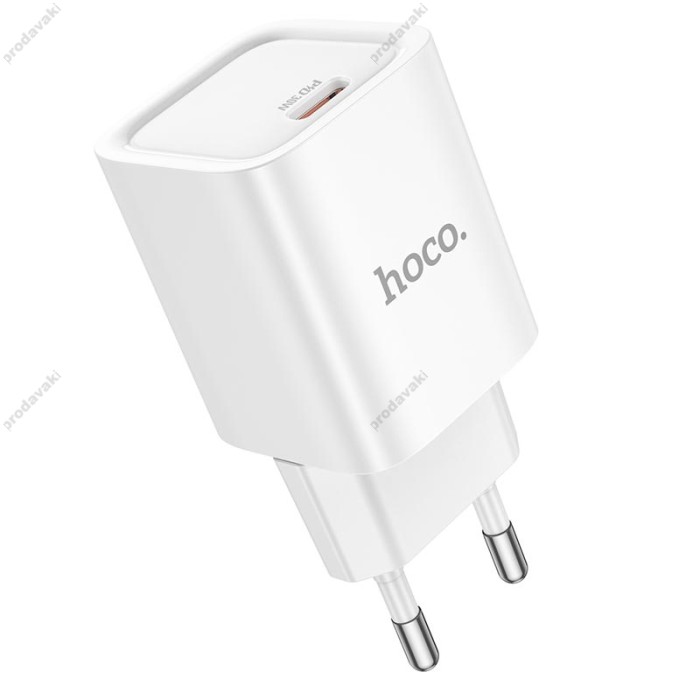 Мережевий зарядний пристрій HOCO C148A Charm single port charger 30W White
