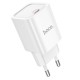 Мережевий зарядний пристрій HOCO C148A Charm single port charger 30W White
