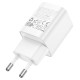 Мережевий зарядний пристрій HOCO C148A Charm single port charger 30W White
