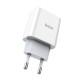 Мережевий зарядний пристрій HOCO C76A Speed source Lightning cable 18W White