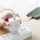 Мережевий зарядний пристрій HOCO C76A Speed source Lightning cable 18W White