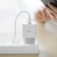 Мережевий зарядний пристрій HOCO C76A Speed source Lightning cable 18W White