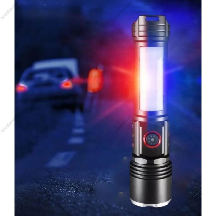 Ліхтарик ручний CH LED SY-2307 RGB Black