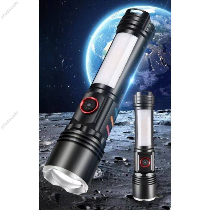 Ліхтарик ручний CH LED SY-2307 RGB Black