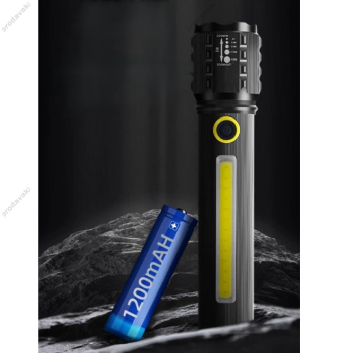 Ліхтарик ручний CH LED C73 Black