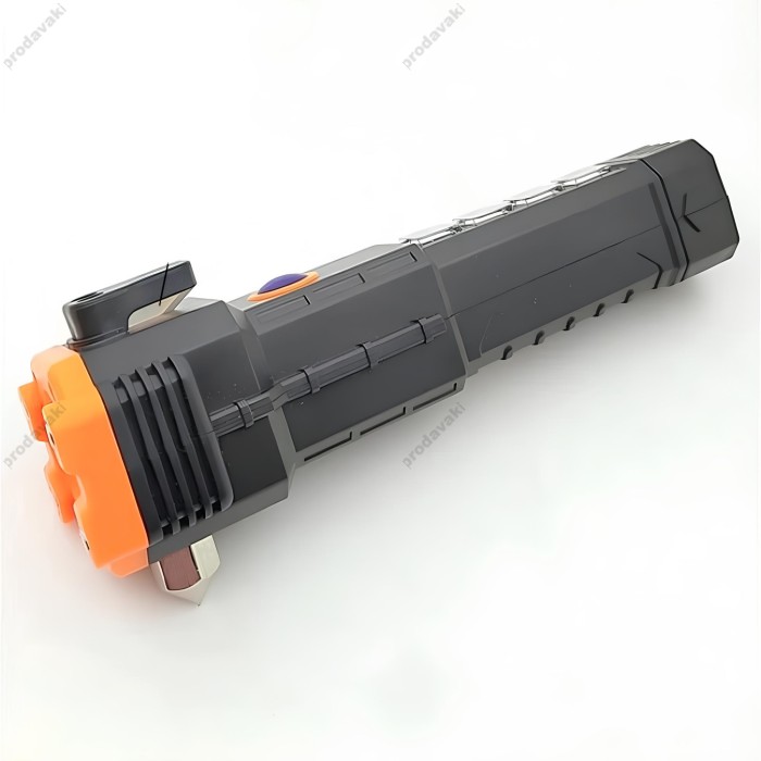 Ліхтарик ручний CH LED LL-104 XPE COB зі склобоєм Black